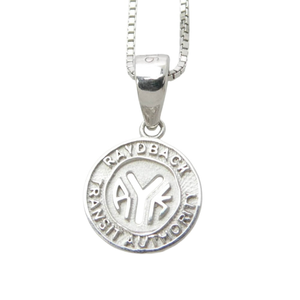 ラストマン LASTMAN 261LM-AC06 TOKEN SILVER925 PENDANT feat RAYDBACK レイドバック トークン シルバー ネックレス シルバー系 os【極上美品】【中古】 ラストマン 261LM-AC06 TOKEN SILVER925 PENDANT feat RAYDBACK レ