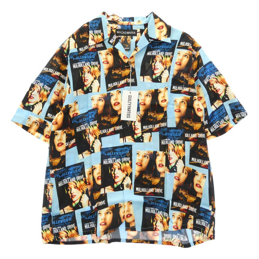 WACKO MARIA ワコマリア 26SS MD-WM-HI01 MULHOLLAND DRIVE S/S HAWAIIAN SHIRT TYPE-1 マルホランド・ドライブ ハワイアン アロハ 開襟 オープンカラー 半袖 シャツ Lサイズ マルチカラー系 L【新古品】【未使用】【中古】