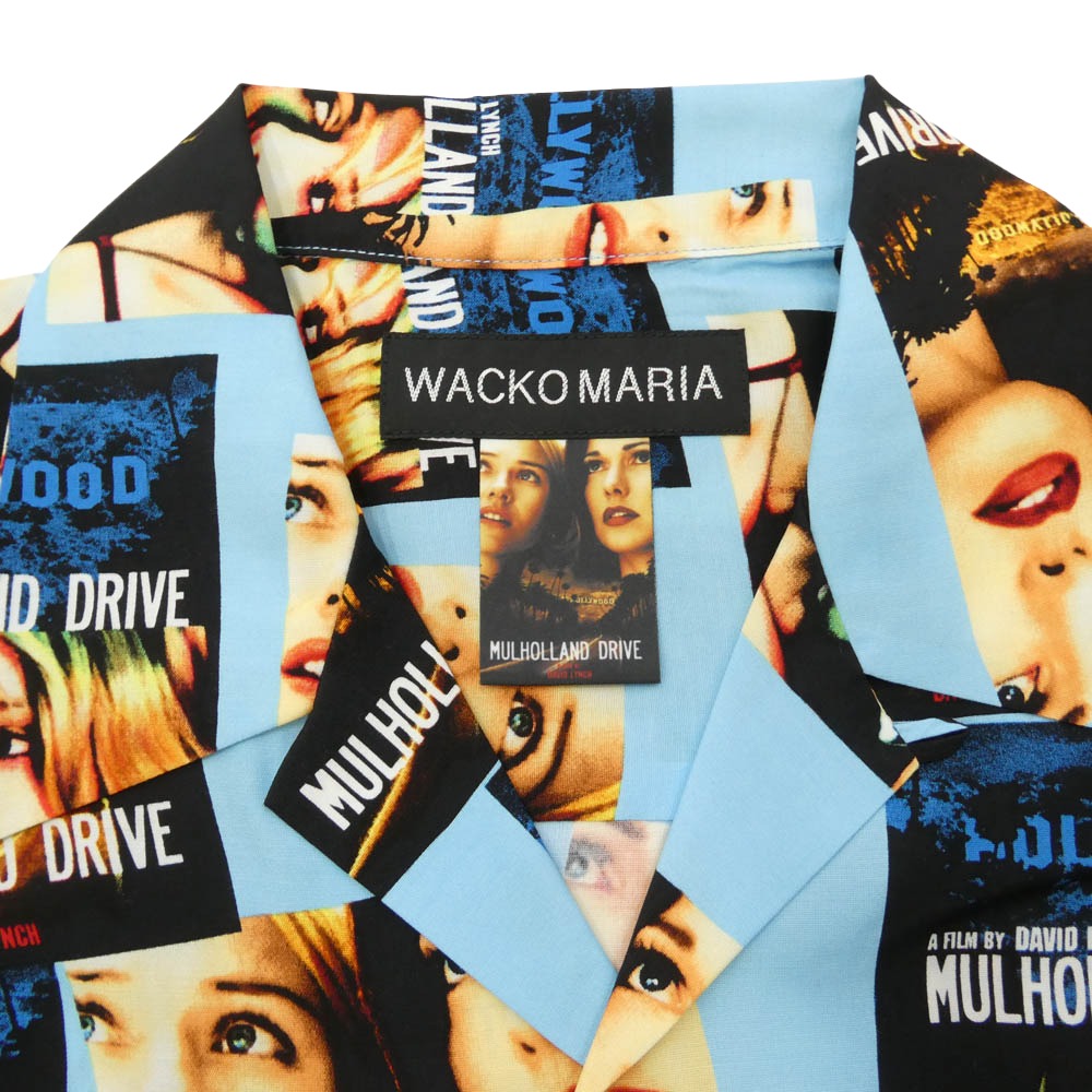 WACKO MARIA ワコマリア 26SS MD-WM-HI01 MULHOLLAND DRIVE S/S HAWAIIAN SHIRT TYPE-1 マルホランド・ドライブ ハワイアン アロハ 開襟 オープンカラー 半袖 シャツ Lサイズ マルチカラー系 L【新古品】【未使用】【中古】