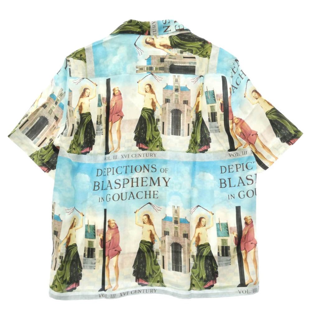 WACKO MARIA ワコマリア 26SS TPS-WM-HI05 T.P.S. S/S HAWAIIAN SHIRT TYPE-5 ハワイアン アロハ 開襟 オープンカラー 半袖 シャツ Mサイズ マルチカラー系 M【新古品】【未使用】【中古】