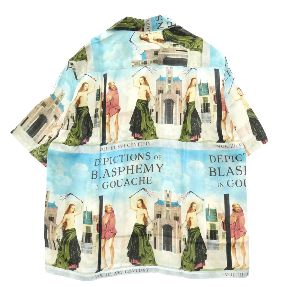 WACKO MARIA ワコマリア 26SS TPS-WM-HI05 T.P.S. S/S HAWAIIAN SHIRT TYPE-5 ハワイアン アロハ 開襟 オープンカラー 半袖 シャツ Mサイズ マルチカラー系 M【新古品】【未使用】【中古】