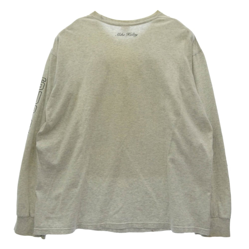 Supreme シュプリーム 18AW × mike kelley Ahh…Youth! L/S Tee マイク ケリー ロングスリーブ 長袖 カットソー ホワイト系 XL【中古】