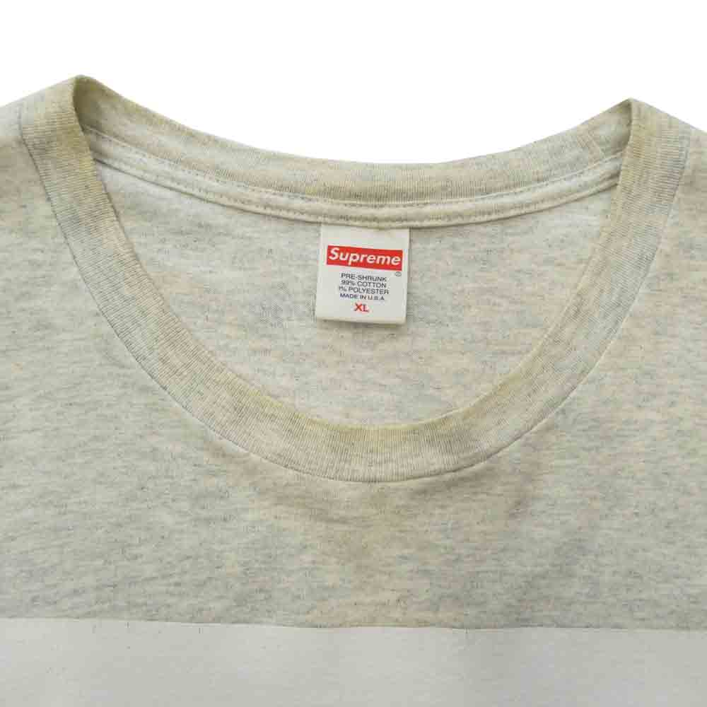 Supreme シュプリーム 18AW × mike kelley Ahh…Youth! L/S Tee マイク ケリー ロングスリーブ 長袖 カットソー ホワイト系 XL【中古】