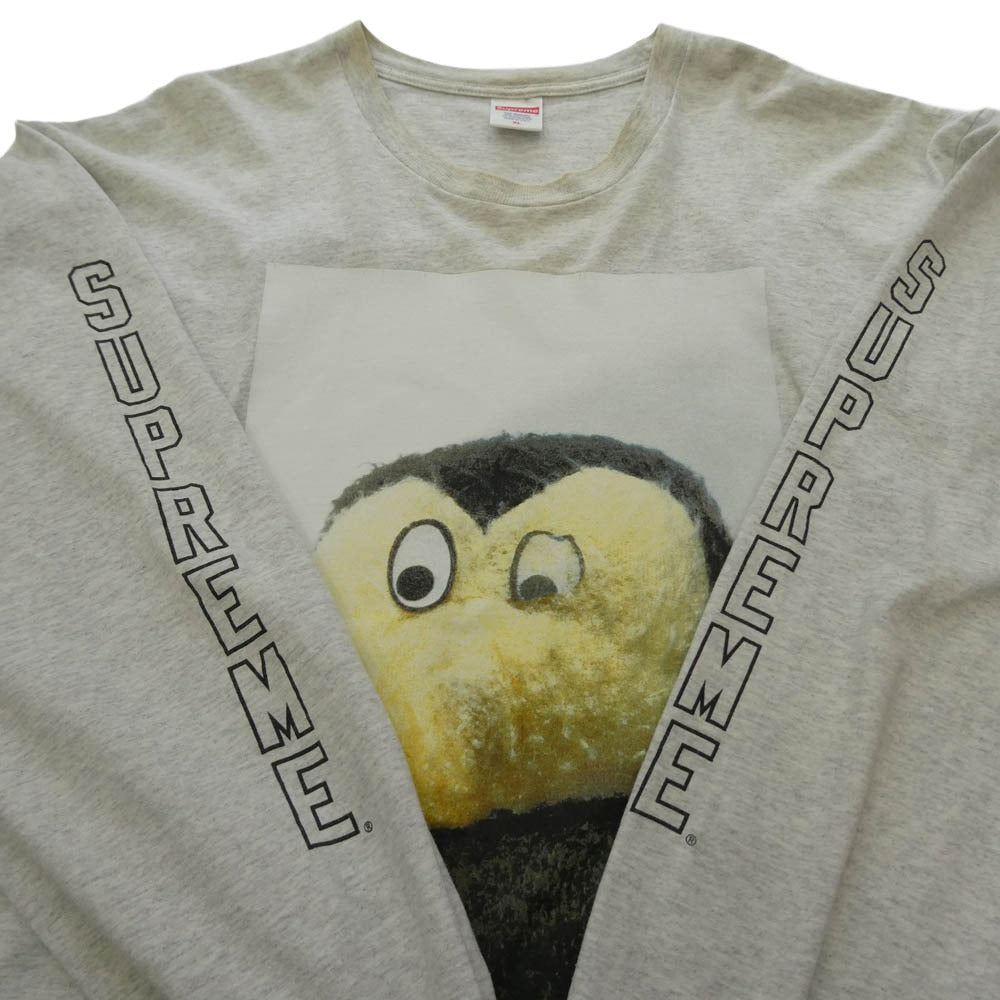 Supreme シュプリーム 18AW × mike kelley Ahh…Youth! L/S Tee マイク ケリー ロングスリーブ 長袖 カットソー ホワイト系 XL【中古】