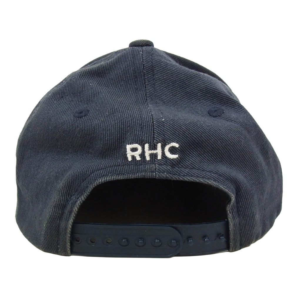 Ron Herman ロンハーマン 2721000089 RHC 刺繍ロゴ キャップ 帽子 ネイビー系【中古】