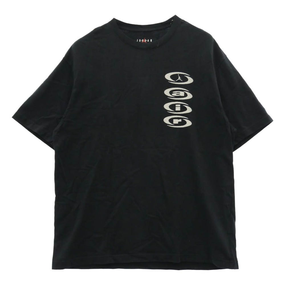 NIKE ナイキ 24SS DZ5514-011 JORDAN TRAVIS SCOTT AIR TEE ジョーダン トラヴィススコット エアー ティー 半袖 Tシャツ カットソー ブラック系 XL【中古】