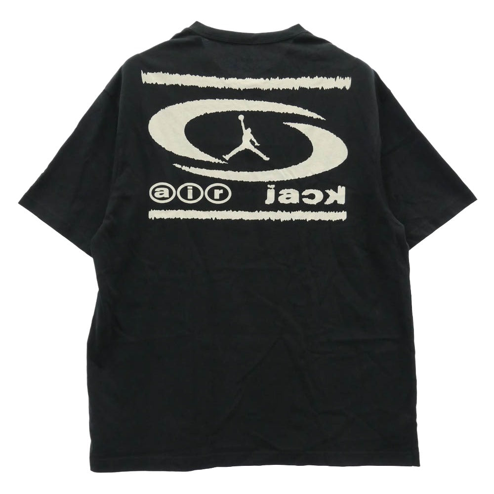 NIKE ナイキ 24SS DZ5514-011 JORDAN TRAVIS SCOTT AIR TEE ジョーダン トラヴィススコット エアー ティー 半袖 Tシャツ カットソー ブラック系 XL【中古】
