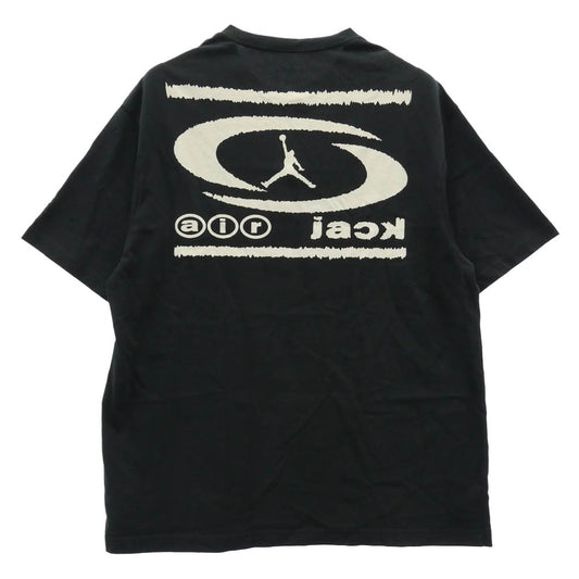 NIKE ナイキ 24SS DZ5514-011 JORDAN TRAVIS SCOTT AIR TEE ジョーダン トラヴィススコット エアー ティー 半袖 Tシャツ カットソー ブラック系 XL【中古】