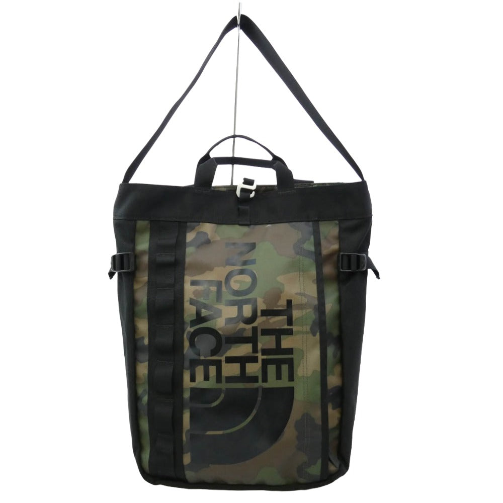 THE NORTH FACE ノースフェイス NM81609 3way BC Fuse Box Tote ヒューズ ボックス トートバッグ カーキ系【中古】