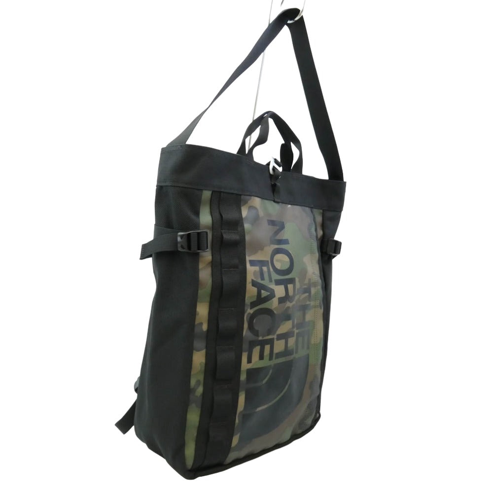 THE NORTH FACE ノースフェイス NM81609 3way BC Fuse Box Tote ヒューズ ボックス トートバッグ カーキ系【中古】