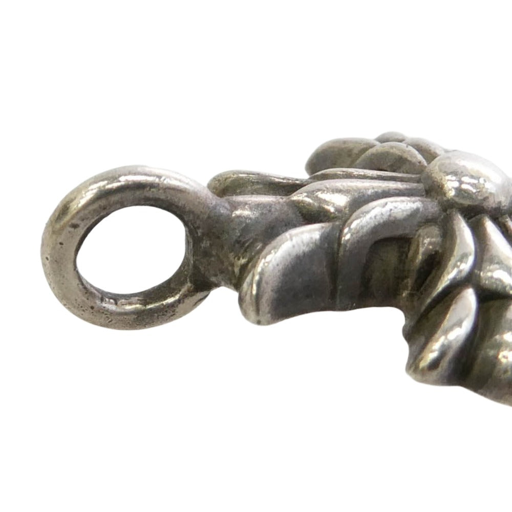 CHROME HEARTS クロムハーツ（原本有） DBL CH CRS ダブル CH クロス チャーム ペンダントトップ シルバー系【中古】