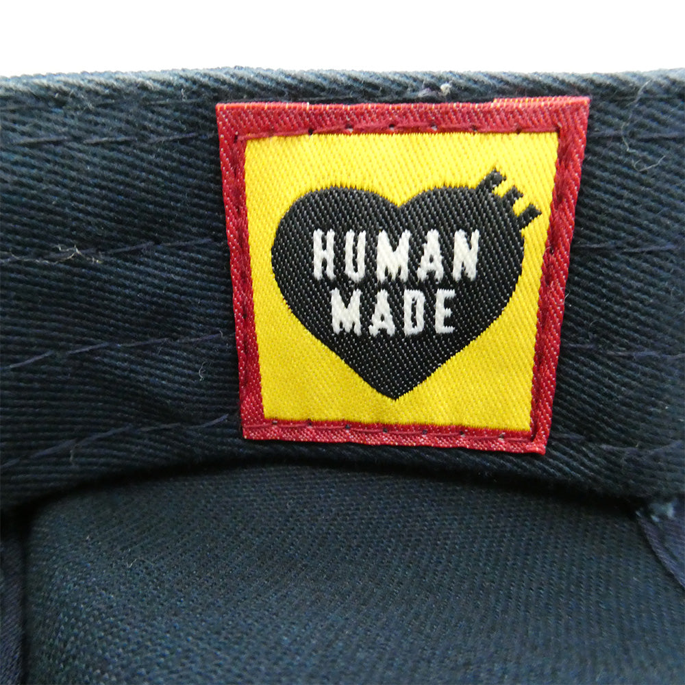 HUMAN MADE ヒューマンメイド ロゴ ブルドッグ 刺繍 キャップ ダーク