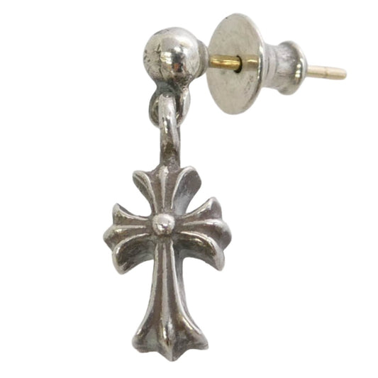 CHROME HEARTS クロムハーツ（原本無） DRP STCK CH CRS スタック CHクロス ドロップ ピアス シルバー系【中古】