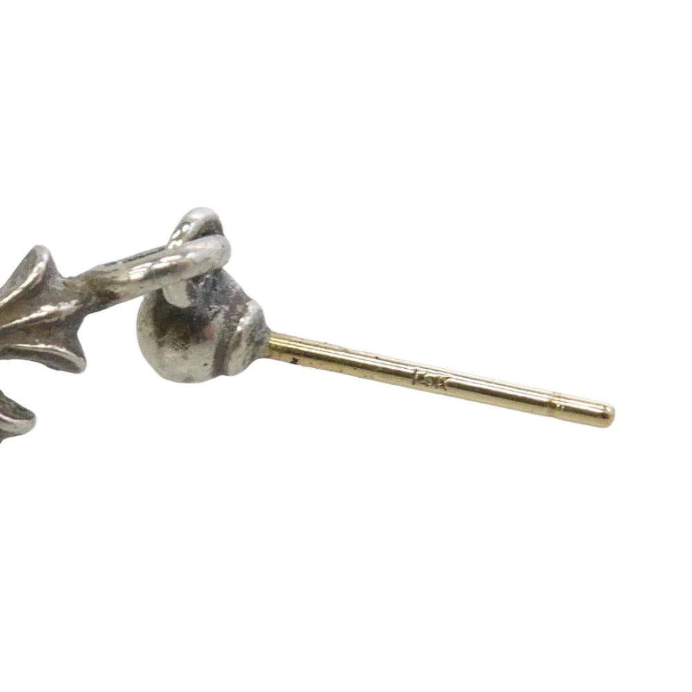 CHROME HEARTS クロムハーツ（原本無） DRP STCK CH CRS スタック CHクロス ドロップ ピアス シルバー系【中古】