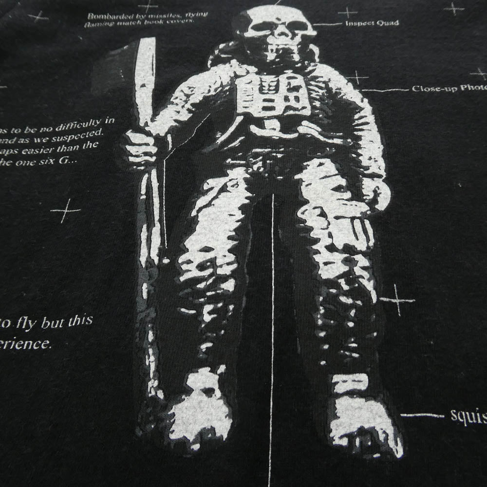 CHROME HEARTS クロムハーツ（原本無） FOTI TEE フォティ スカルプリント クルーネック ポケット 半袖 Tシャツ ブラック系 M【中古】