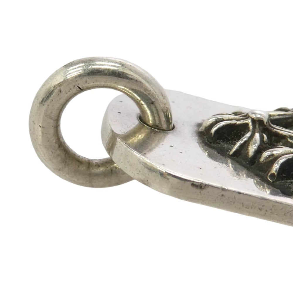 CHROME HEARTS クロムハーツ（原本無） NYC RAISED CEM CRS DOG TAG NYC限定 レイズド セメタリー クロス ドッグタグ ペンダントトップ シルバー系【中古】