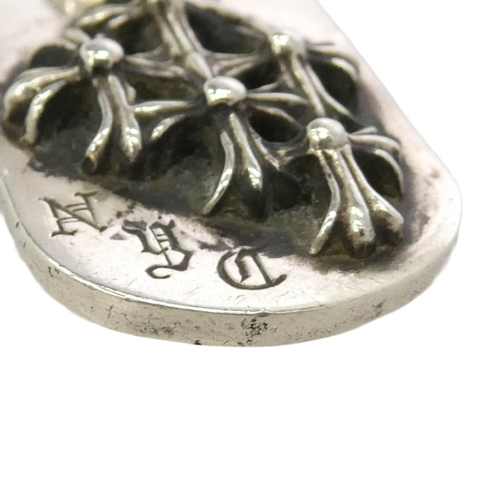 CHROME HEARTS クロムハーツ（原本無） NYC RAISED CEM CRS DOG TAG NYC限定 レイズド セメタリー クロス ドッグタグ ペンダントトップ シルバー系【中古】