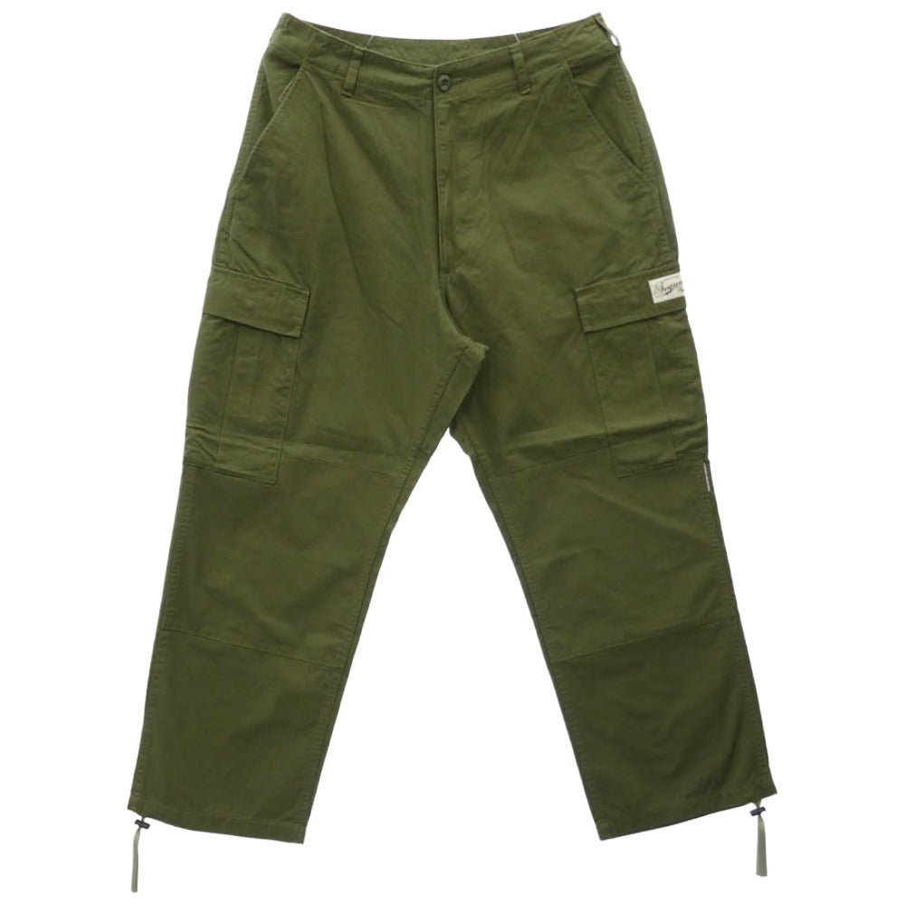 SEQUEL シークエル 25SS BDU PANTS カーゴ パンツ カーキ系 M【新古品】【未使用】【中古】