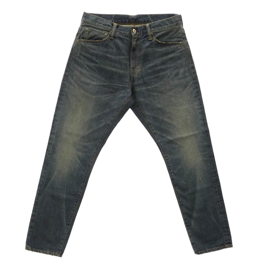 SEQUEL シークエル SQ-25AW-PT-09 × FRAGMENT フラグメント SQ-25AW-PT-09 DENIM PANTS デニム パンツ インディゴブルー系 M【新古品】【未使用】【中古】