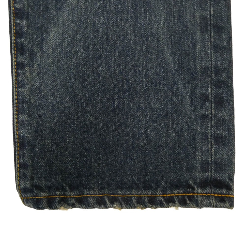 SEQUEL シークエル SQ-25AW-PT-09 × FRAGMENT フラグメント SQ-25AW-PT-09 DENIM PANTS デニム パンツ インディゴブルー系 M【新古品】【未使用】【中古】