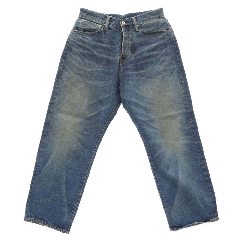 SEQUEL シークエル FRAGMENT DESIGN フラグメントデザイン × FRAGMENT フラグメント SQ-25AW-PT-08 PANTS デニム パンツ インディゴブルー系 M【新古品】【未使用】【中古】