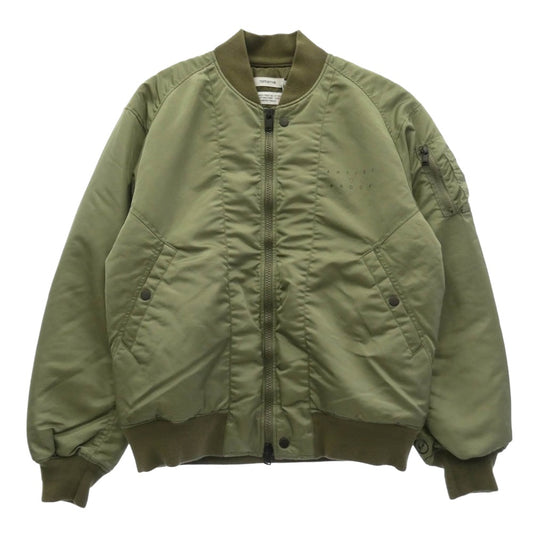 nonnative ノンネイティブ FRAGMENT DESIGN フラグメントデザイン × ARTIST PROOF アーティストプルーフ × FRAGMENT DESIGN フラグメント NN-JU4753 TROOPER PUFF BLOUSON NYLON TWILL WITH WINDSTOPPER ボンバー ジャケット ブルゾン カーキ系 L【新古品】【未使用】【中古】