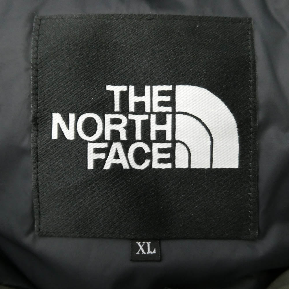 THE NORTH FACE ノースフェイス ND92237 Mountain Down Jacket GORE-TEX ゴアテックス マウンテン ダウンジャケット モスグリーン系 XL【中古】
