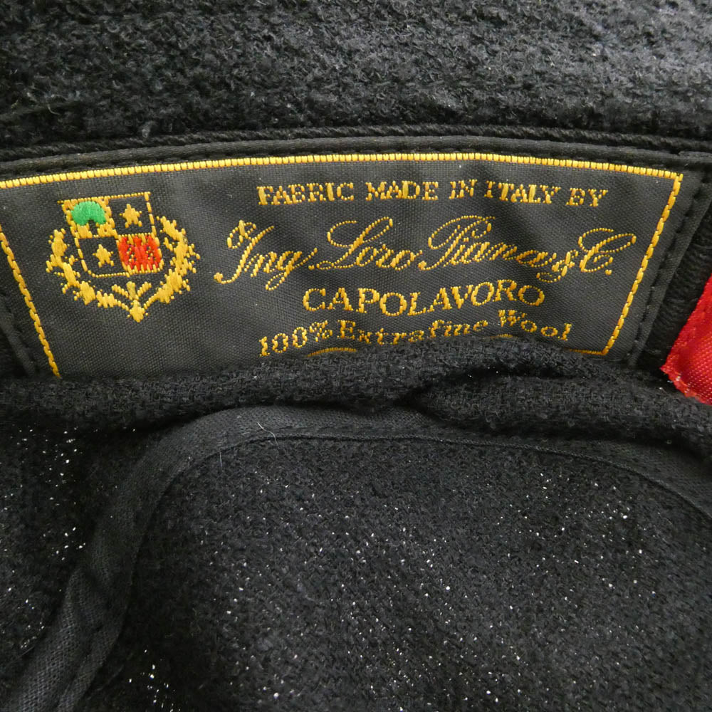 Supreme シュプリーム Loro Piana ロロピアーナ 21SS × Loro Piana Classic Logo Terry Crusher ロロピアーナ クラシック ロゴ テリー クラッシャー バケット ハット 帽子 ブラック系 MEDIUM/LARGE【中古】