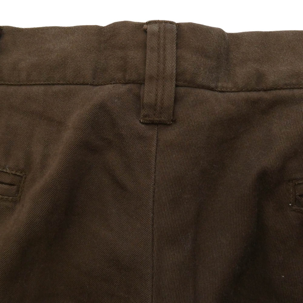 Supreme シュプリーム 23AW Pin Up Chino Pant ロゴ コットン チノ パンツ ブラウン ブラウン系 32【中古】