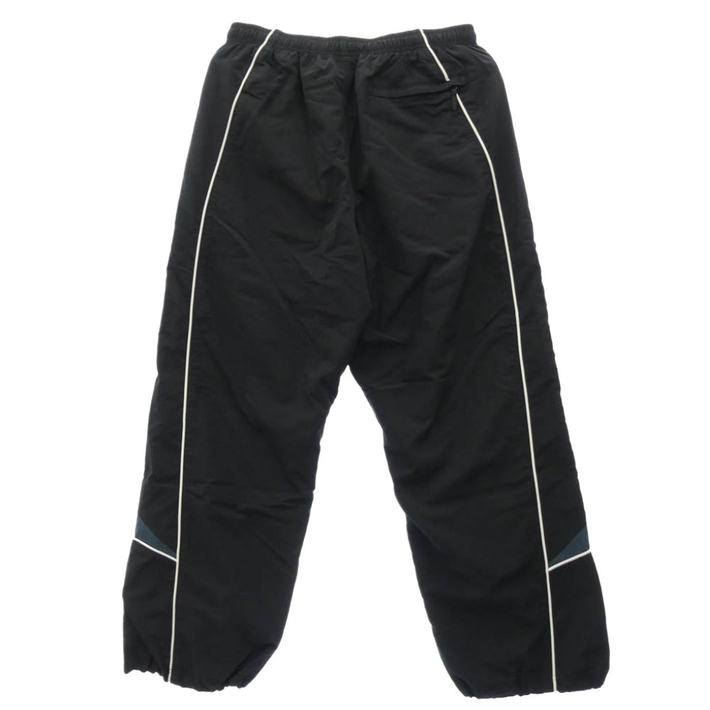 Supreme シュプリーム 25AW Contrast Piping Track Pant コントラスト パイピング ロゴ トラック パンツ ブラック系 L【美品】【中古】