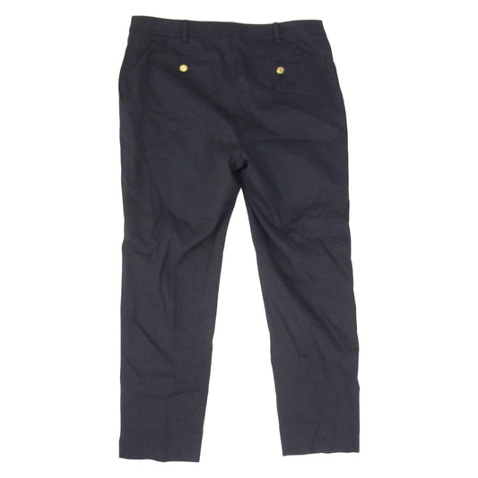 Mackintosh マッキントッシュ G7R24-342-28 リネン混 テーパード パンツ ネイビー系 44【新古品】【未使用】【中古】