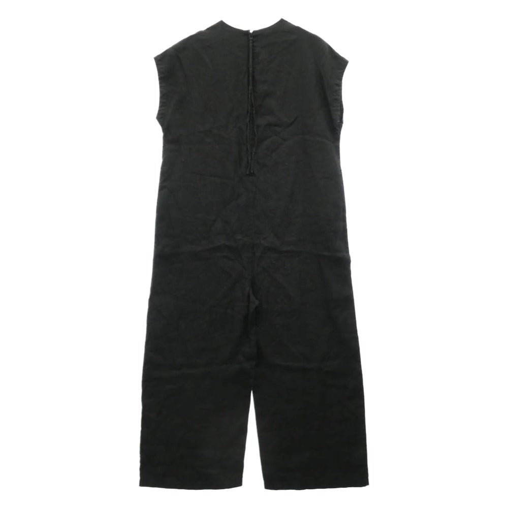 かぐれ 24SS GAA5-24S010 リネン オールインワン ブラック系 不明【中古】