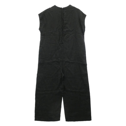 かぐれ 24SS GAA5-24S010 リネン オールインワン ブラック系 不明【中古】