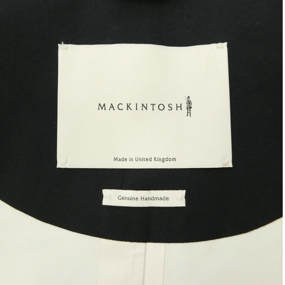 Mackintosh マッキントッシュ L232RO1049ULIDJ 英国製 TULLOCH ゴム引き コットン スリーブレス コート ダークネイビー系 6【中古】