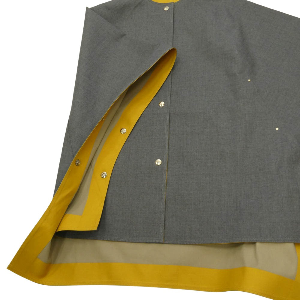 Mackintosh マッキントッシュ 23AW NEW CALDERMILL ゴム引き ポンチョ コート グレー系 6【中古】