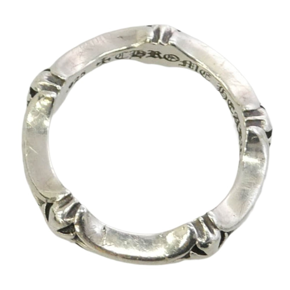 CHROME HEARTS クロムハーツ（原本有） PLUS AND BONE RING プラスアンドボーン リング シルバー系 12号【中古】