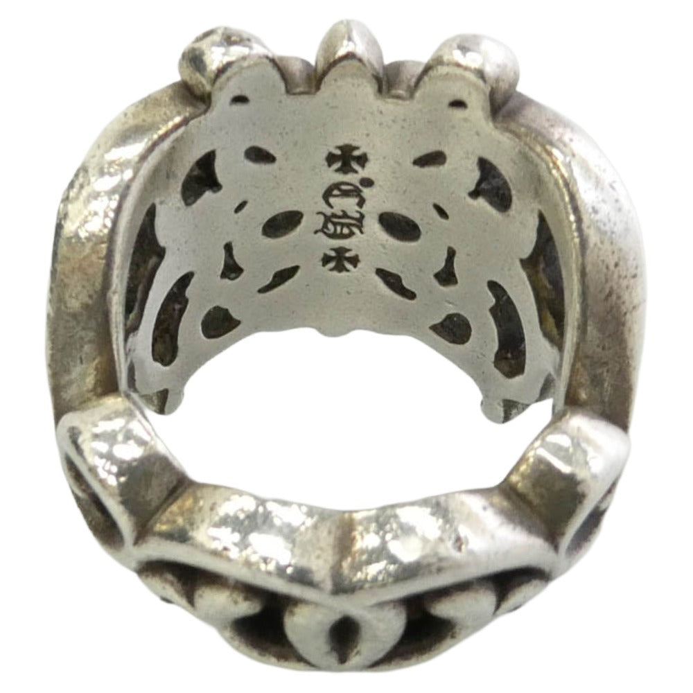 CHROME HEARTS クロムハーツ（原本無） RNG WRAP バタフライ ラップ リング シルバー系 約16号【中古】