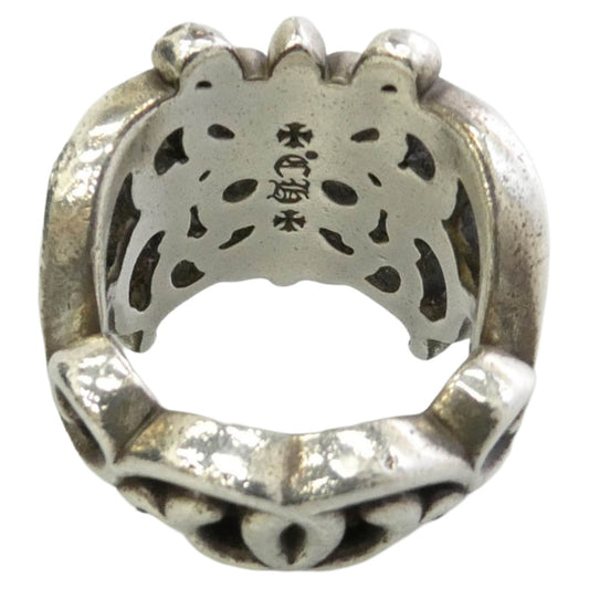 CHROME HEARTS クロムハーツ（原本無） RNG WRAP バタフライ ラップ リング シルバー系 約16号【中古】