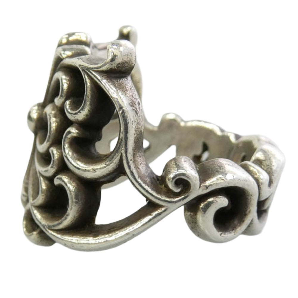 CHROME HEARTS クロムハーツ（原本無） RNG WRAP バタフライ ラップ リング シルバー系 約16号【中古】
