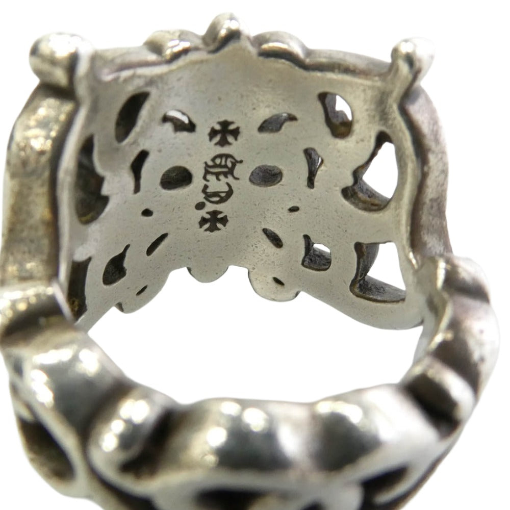 CHROME HEARTS クロムハーツ（原本無） RNG WRAP バタフライ ラップ リング シルバー系 約16号【中古】