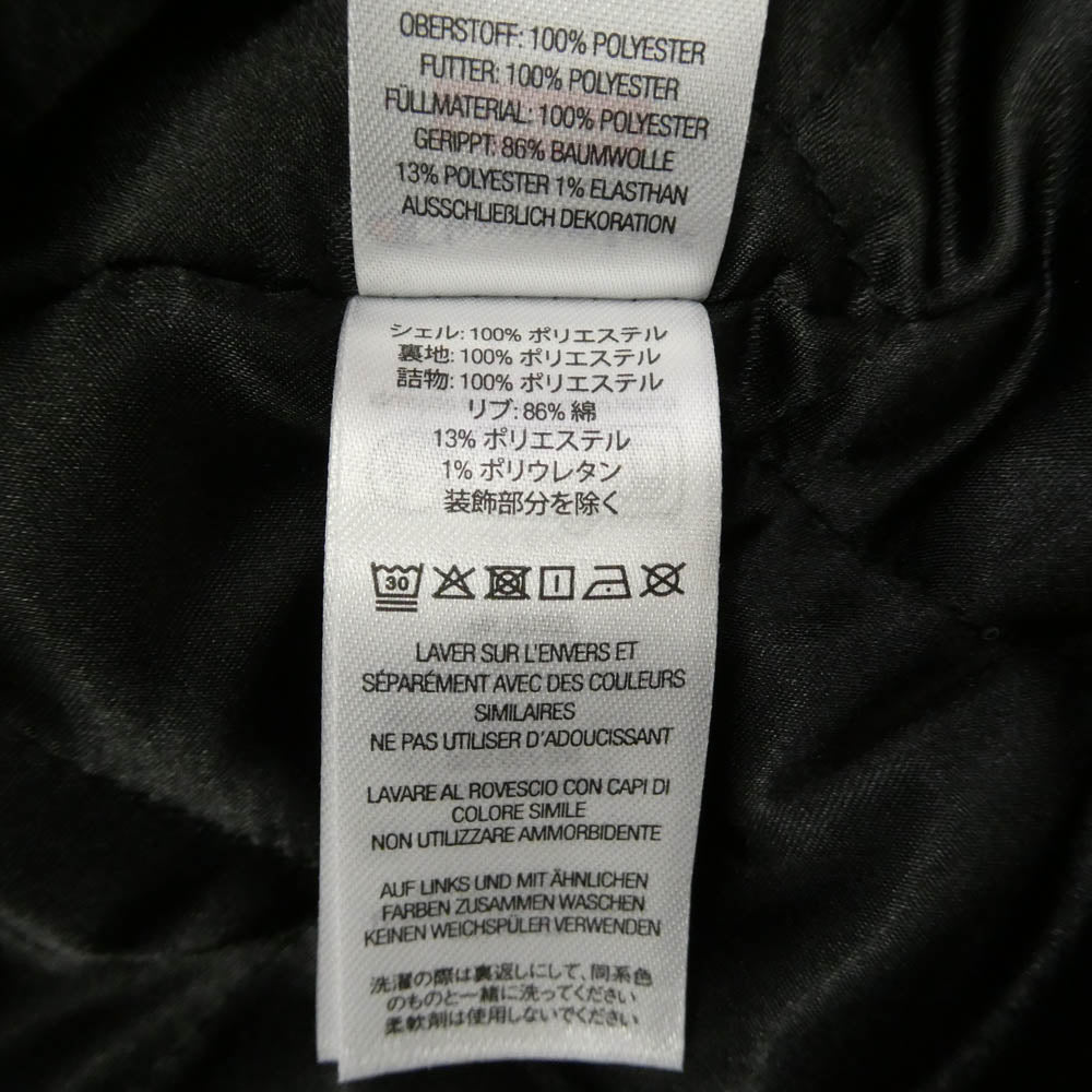 Supreme シュプリーム Champion チャンピオン 26SS × Champion Satin Varsity Jacket チャンピオン サテン ヴァ―シティ ジャケット スタジアム ジャケット スタジャン ブラック系 XXXL【新古品】【未使用】【中古】