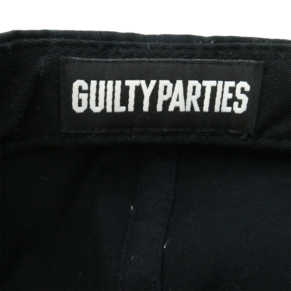 WACKO MARIA ワコマリア guilty parties ギルティーパーティーズ ロゴ キャップ 帽子 ブラック系【中古】