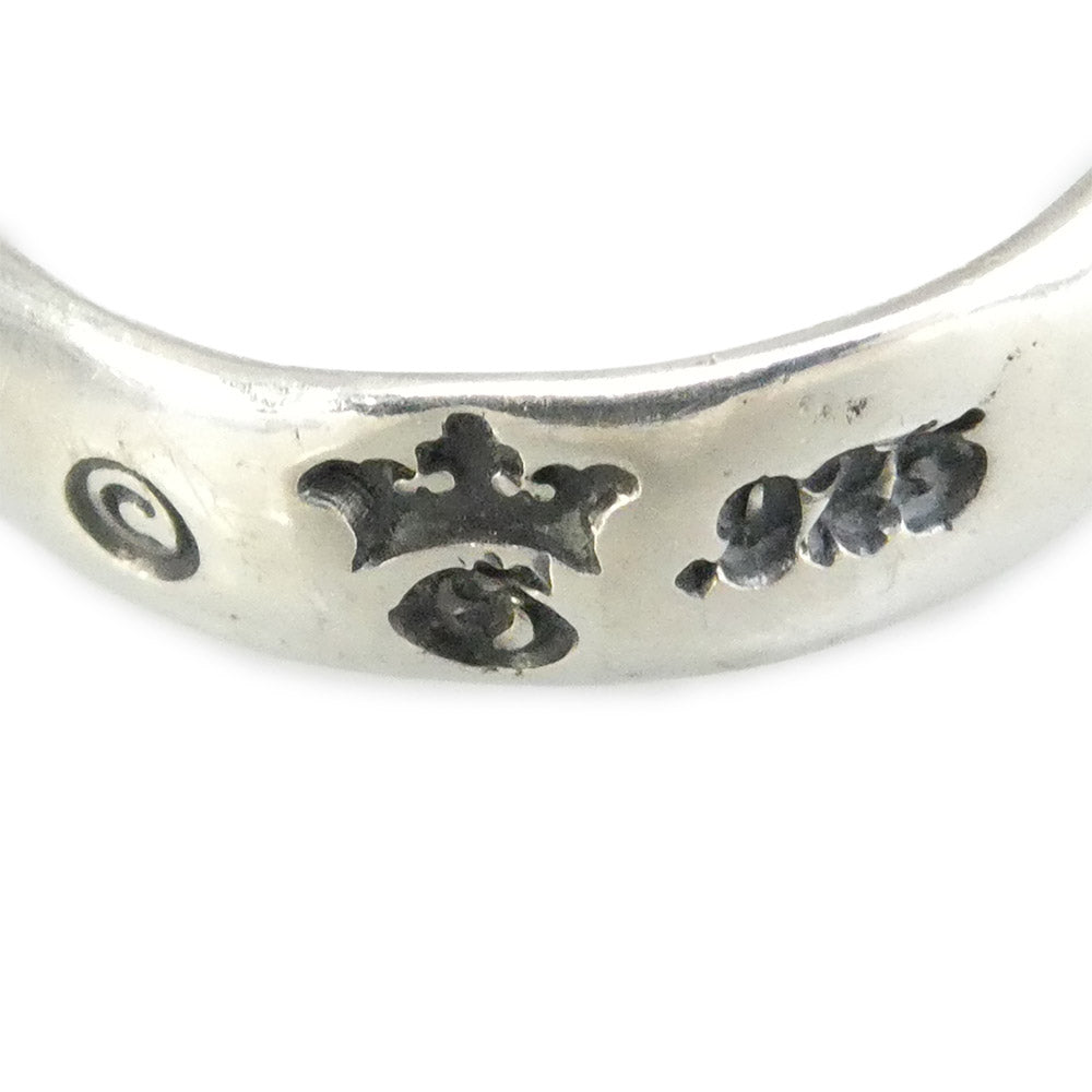 GABOR ガボール Gaboratory ガボラトリーホールディング ギャランティ付属 R-179 9mm Double Heart Ring ダブル ハート リング シルバー系 約11.5号【中古】