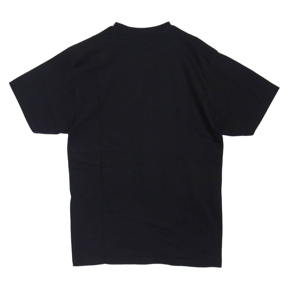 STUSSY ステューシー SOPHNET. ソフネット 3902839 x sophnet 35周年記念コラボ Embroidery Tee フロント ロゴ 刺繍 Ｔシャツ ソフネット 半袖カットソー ブラック系 M【新古品】【未使用】【中古】