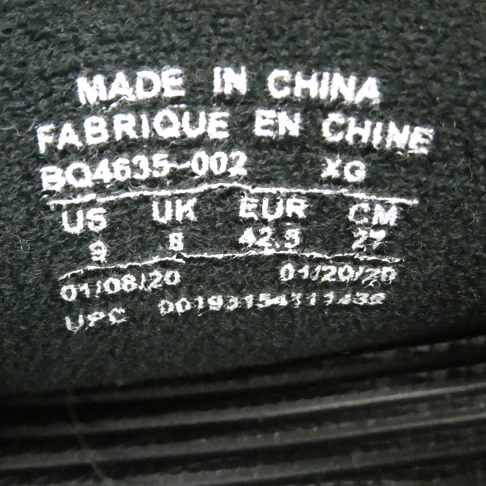NIKE ナイキ BQ4635-002 Air Max Camden Slide Black White エアマックス カムデン スライド ブラック ホワイト ベナッシ サンダル ブラック系 ホワイト系 27cm【極上美品】【中古】
