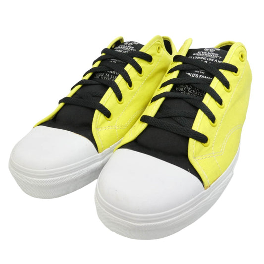 Supreme シュプリーム VANS バンズ 04AW VN-OF35YLW x VANS バンズ ｘ Malcolm Maclaren x Keith Haring マルコム マクラーレン キース・ヘリング V-79 S ローカット スニーカー イエロー系 27.5cm【極上美品】【中古】