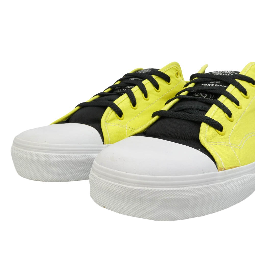 Supreme シュプリーム VANS バンズ 04AW VN-OF35YLW x VANS バンズ ｘ Malcolm Maclaren x Keith Haring マルコム マクラーレン キース・ヘリング V-79 S ローカット スニーカー イエロー系 27.5cm【極上美品】【中古】