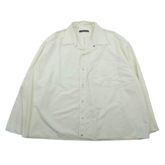 ゴフクセイ SUPPLEX NBDU SHIRTS 長袖 シャツ ホワイト系【中古】