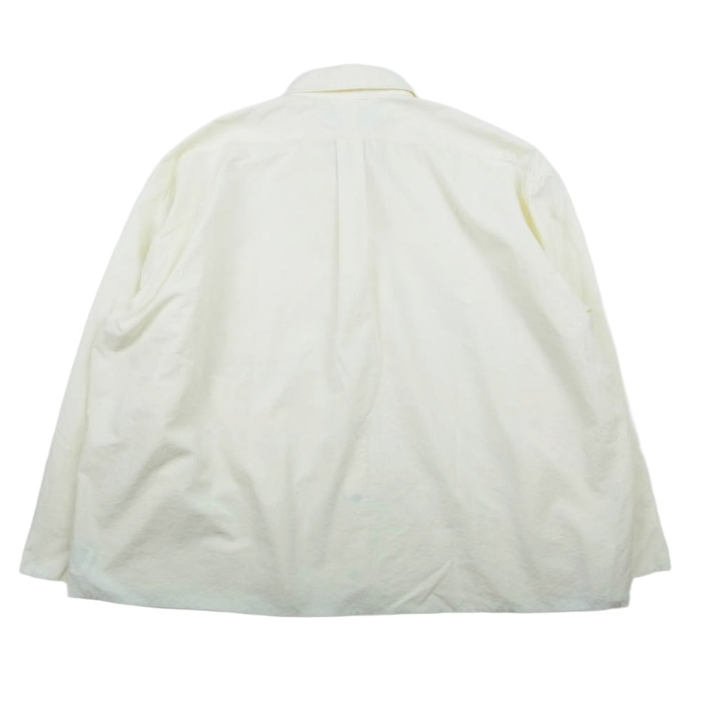 ゴフクセイ SUPPLEX NBDU SHIRTS 長袖 シャツ ホワイト系【中古】