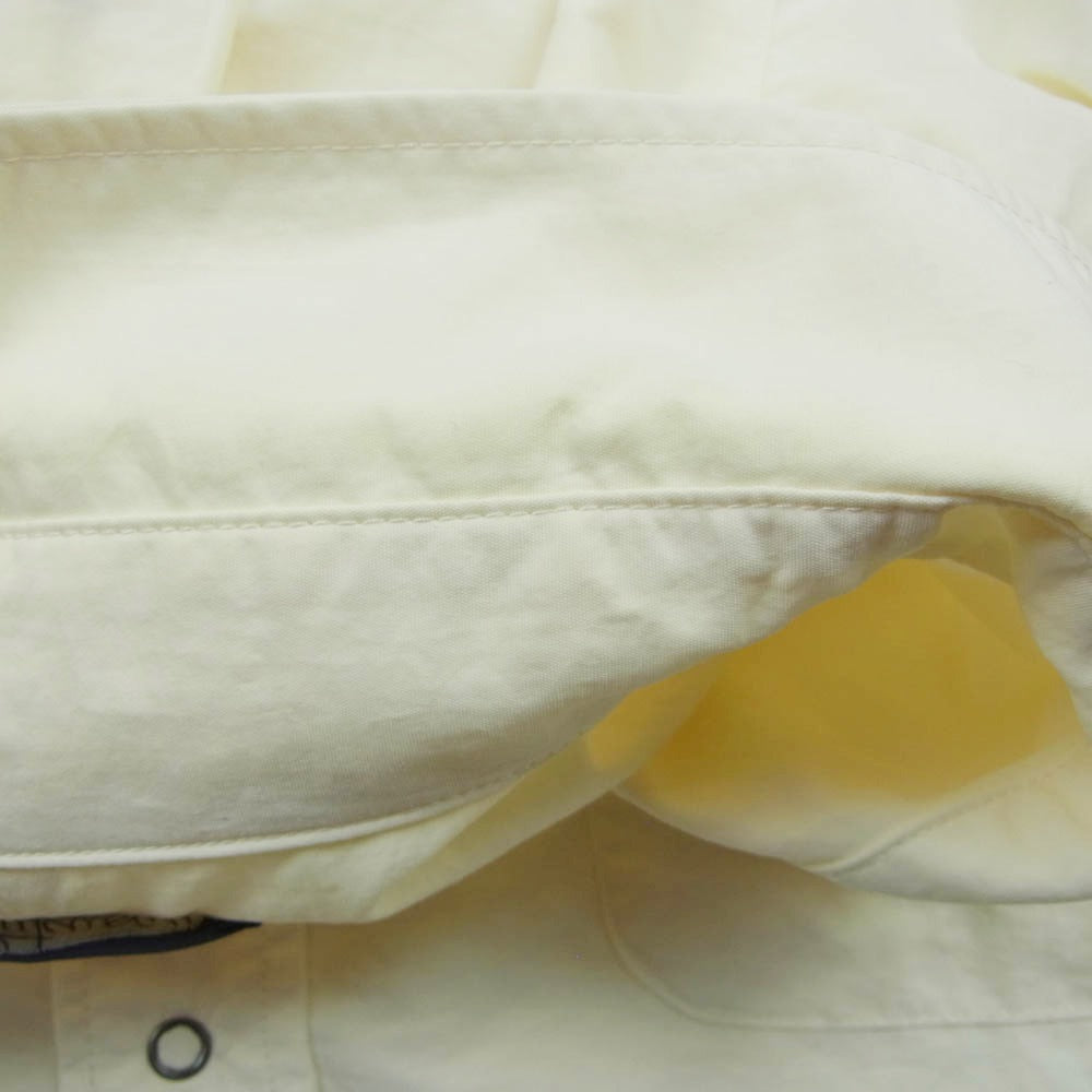 ゴフクセイ SUPPLEX NBDU SHIRTS 長袖 シャツ ホワイト系【中古】